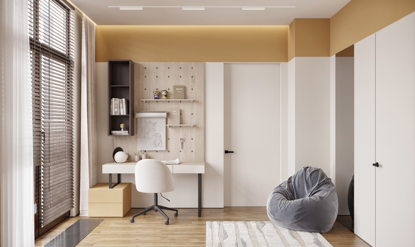 Проект двухкомнатной квартиры 72 м²