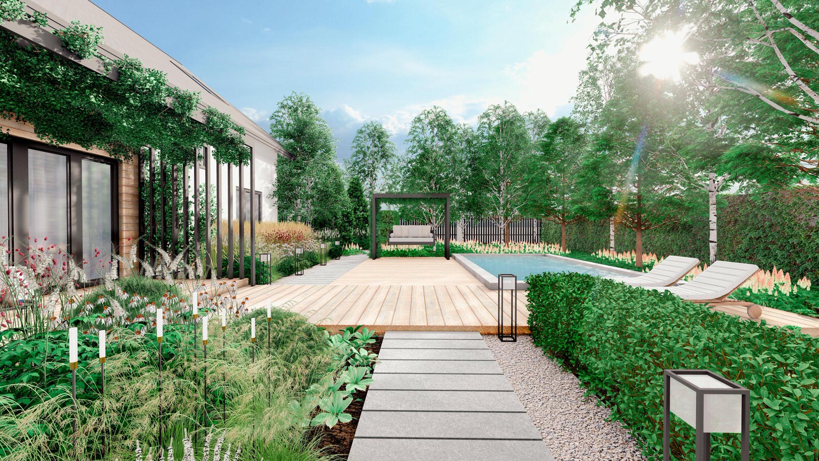 Проект сада "Хюгге"