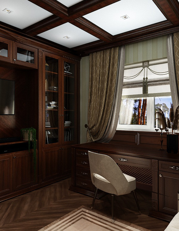 Дом аристократичная неоклассика 200 кв.м.