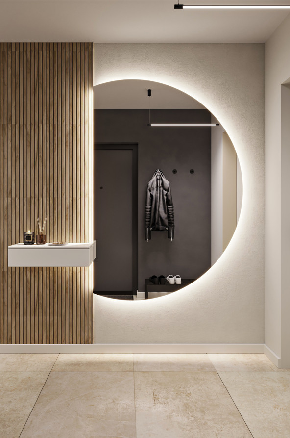 Квартира с чистым дизайном