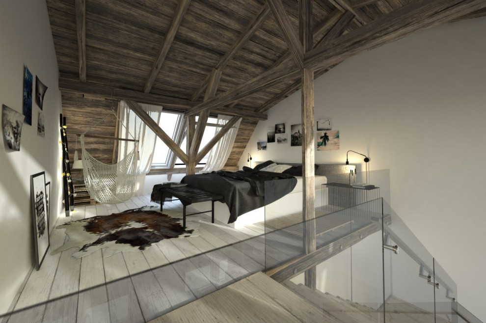 Обложка проекта: Квартира с мансардой