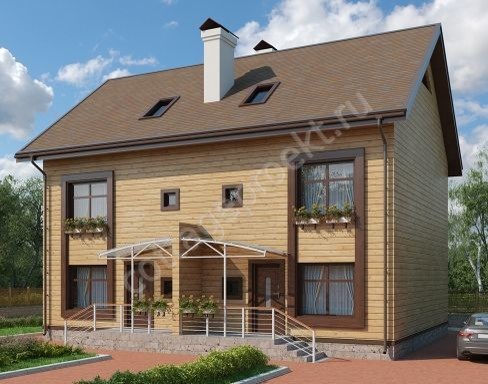 Обложка проекта: Проекты домов из бруса