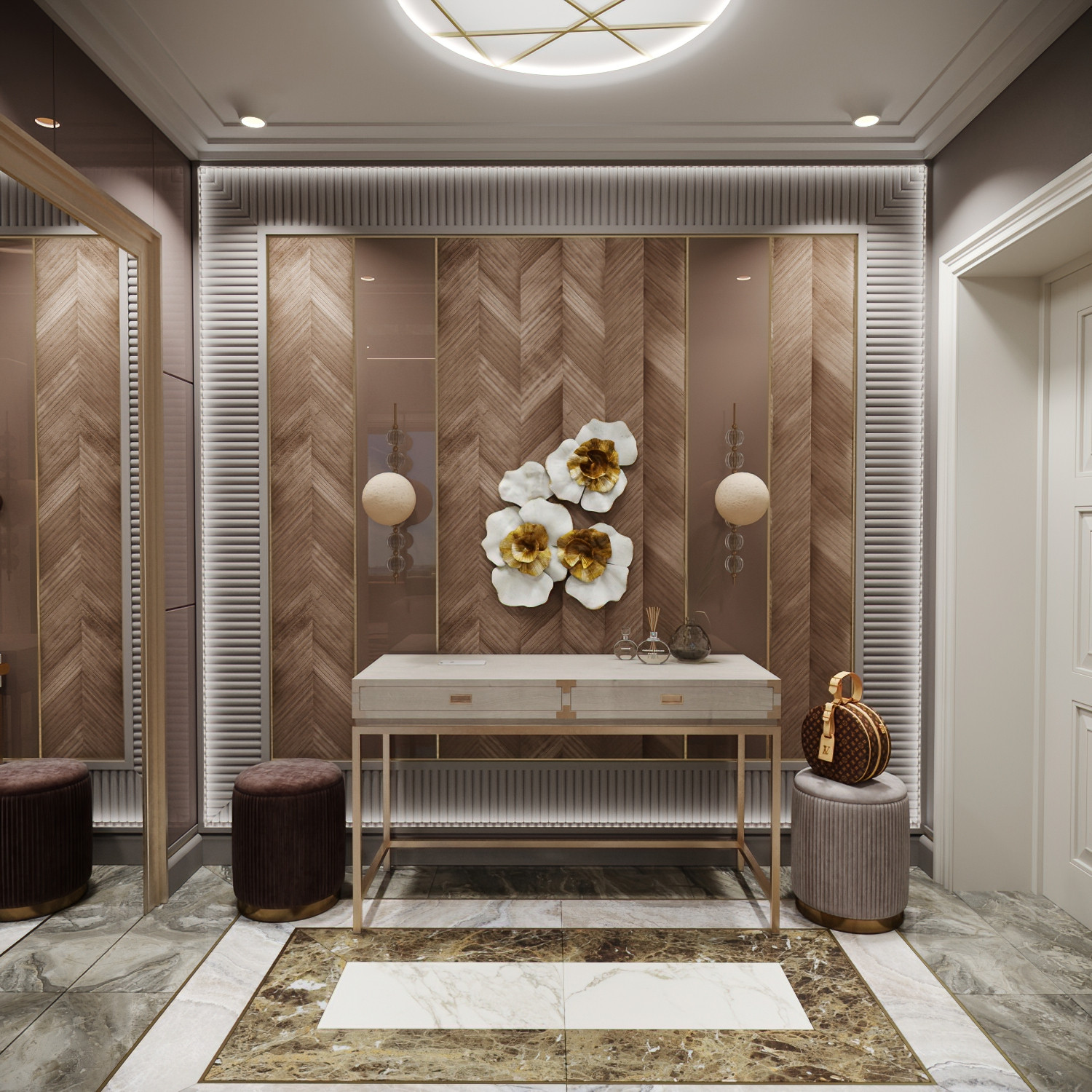 Дизайн проект квартиры "Современные тенденции"