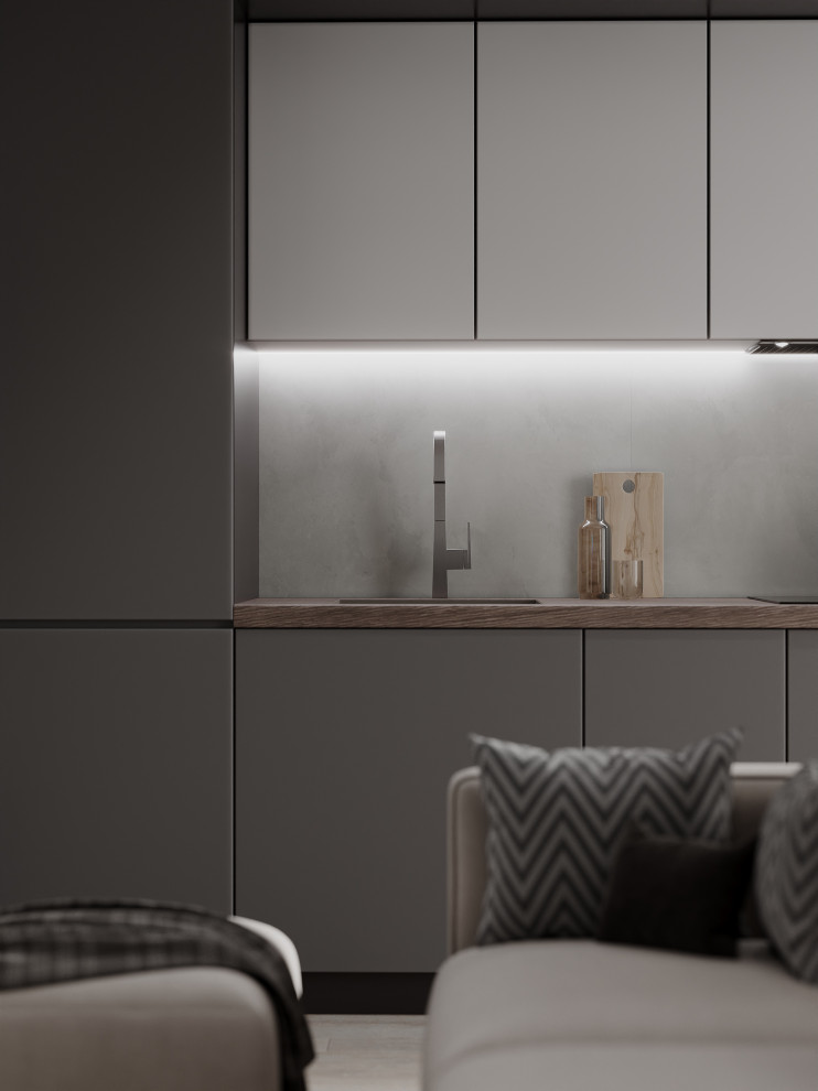 Дизайн-проект однокомнатной квартиры