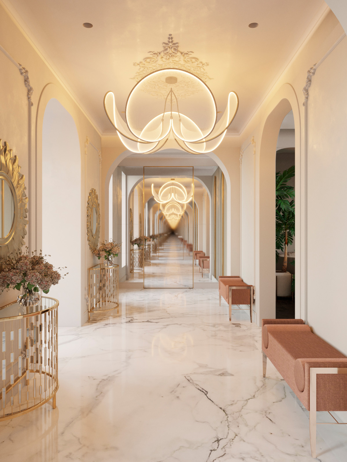 Проект элитного дома. Коттеджный поселок "Резиденции Бенилюкс" в Подмосковье.