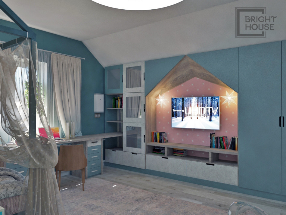 Детская для девочки в частном доме в г. Кстово.