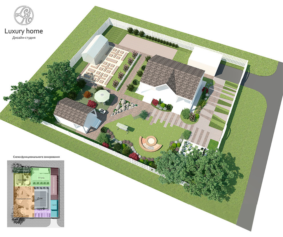 Ландшафтный дизайн -Геометрия и живописность-