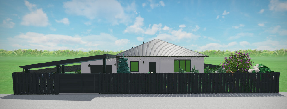 Проект участка 10 соток Новосибирская область