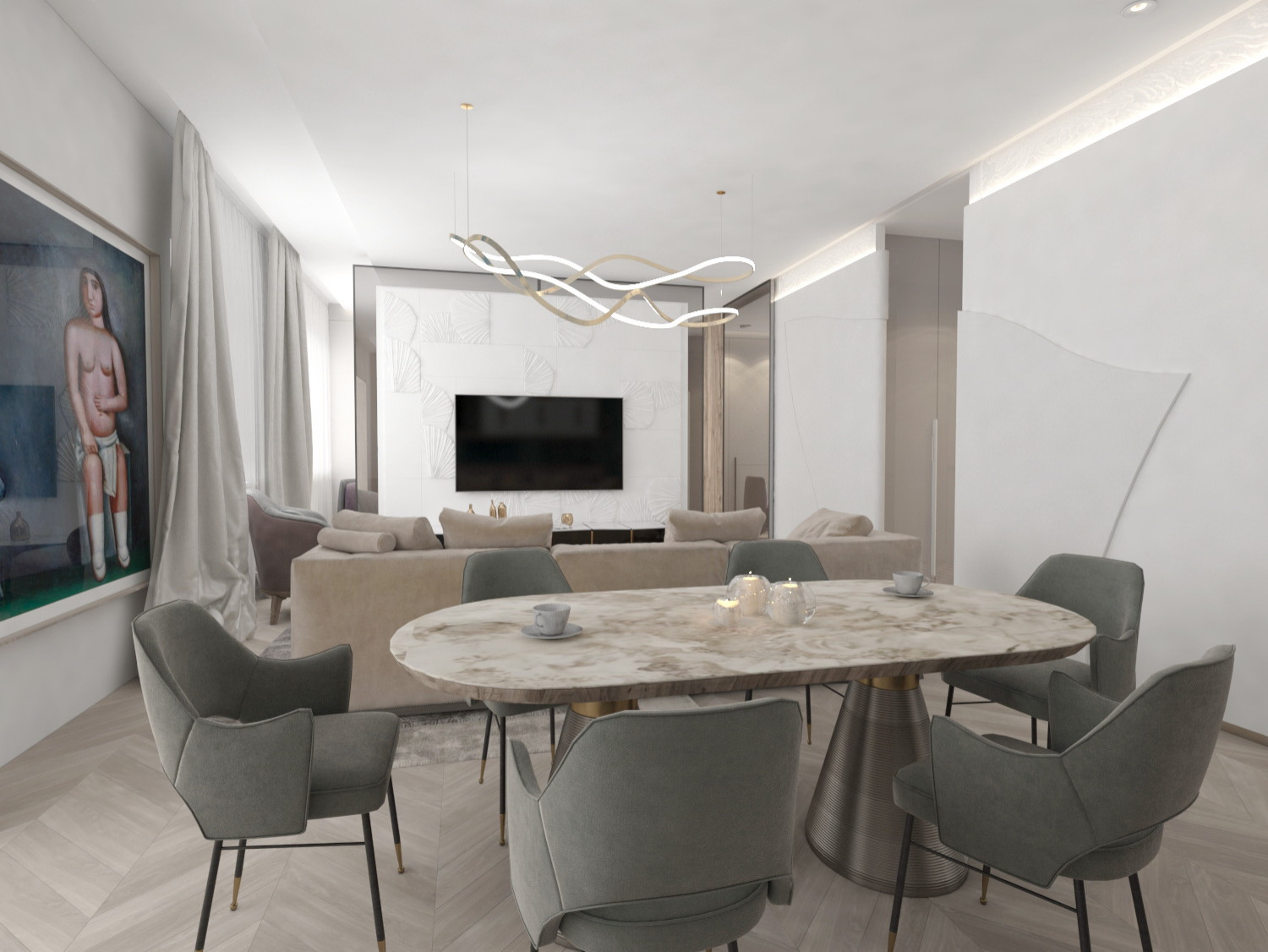 Зелёный вольфрамовый кот