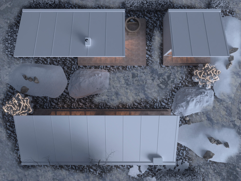 Модульная дача. Проект недорогого дачного дома