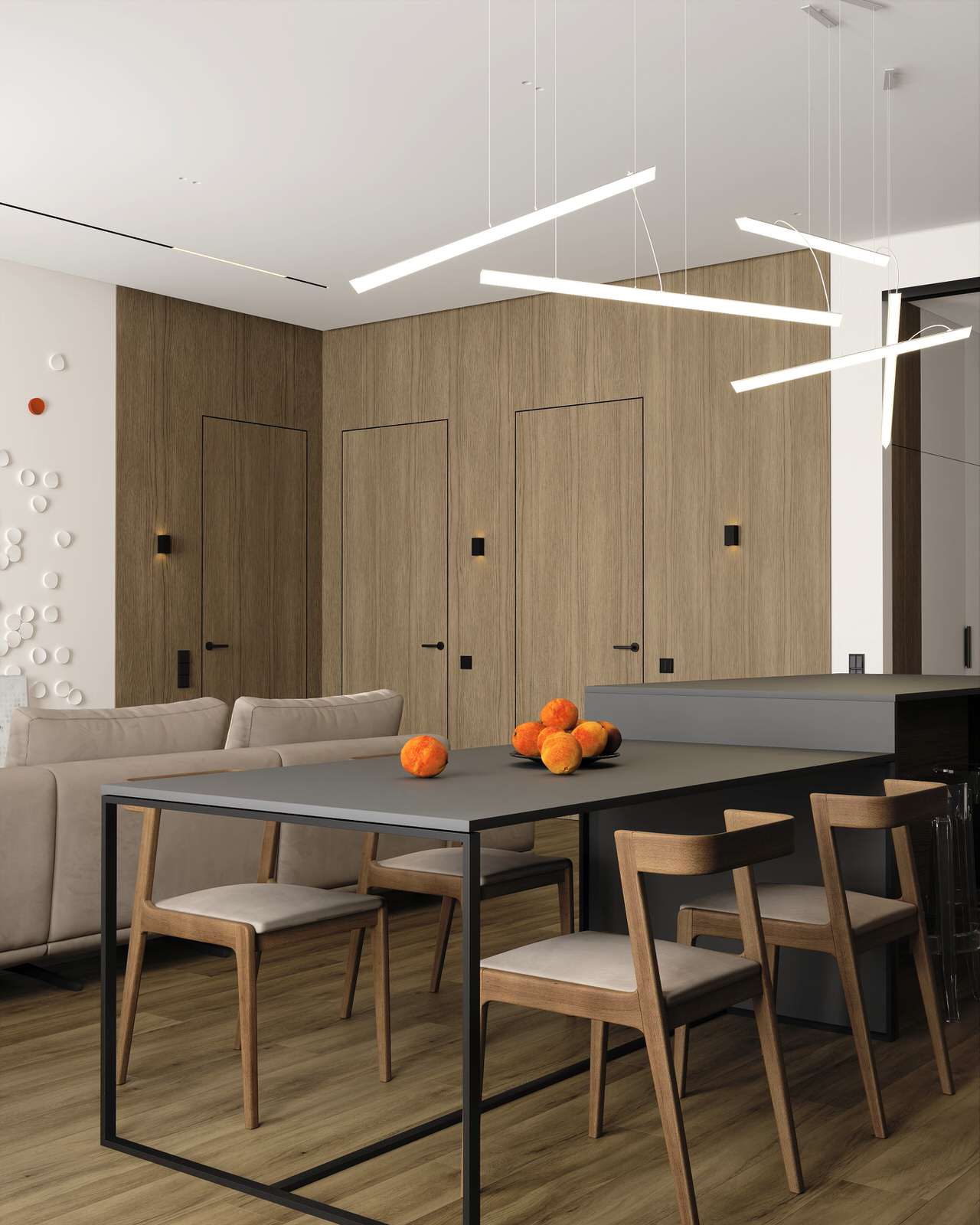 Проект 2х комнатной квартиры 78 м2