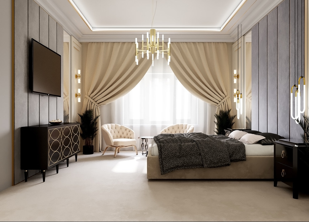 Обложка проекта: спальня классика