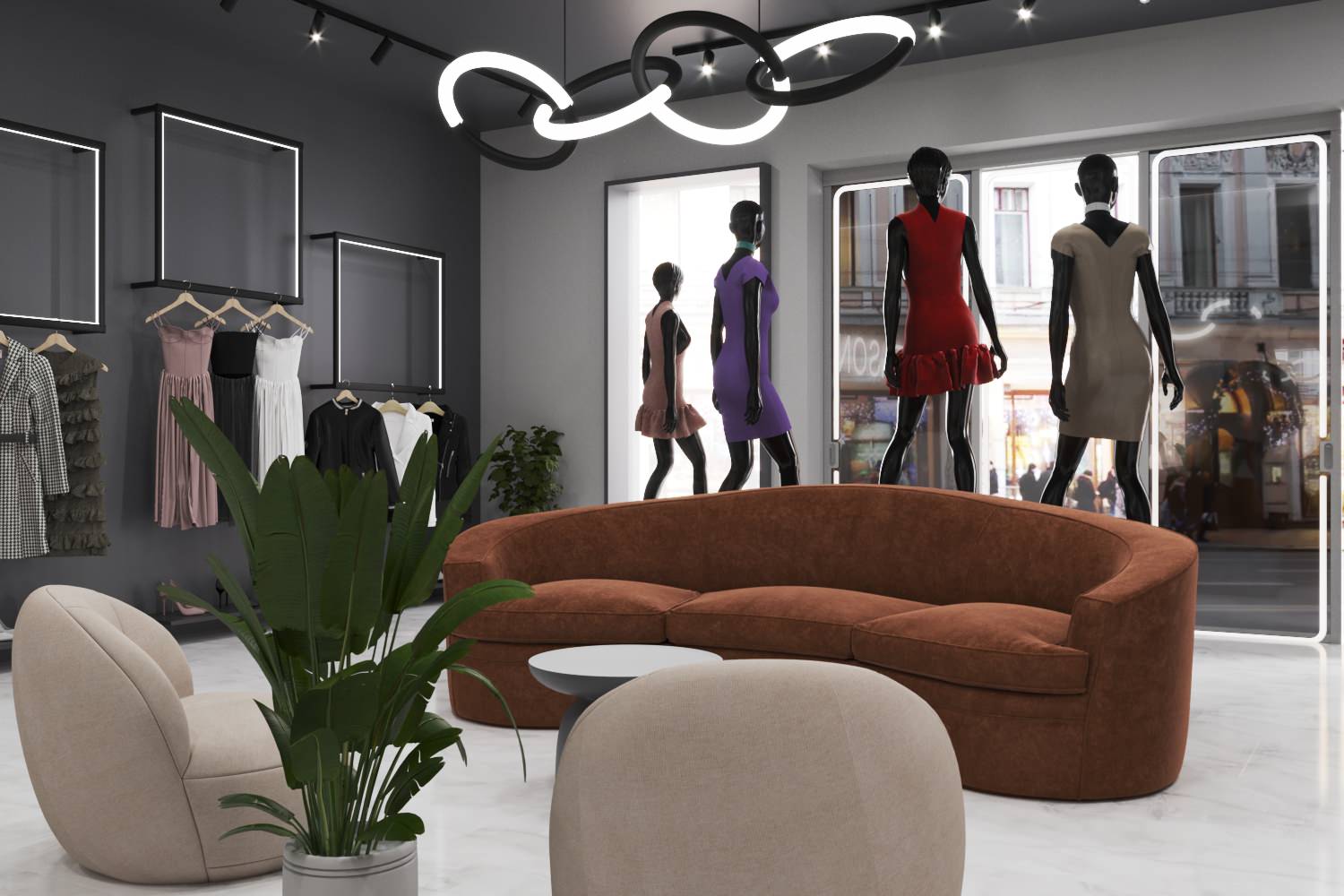 Шоу-рум одежды