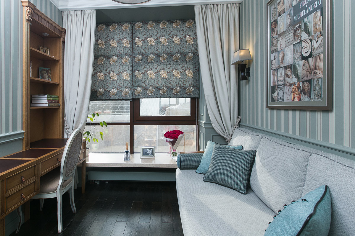 «Лёгкое обаяние буржуазии» дизайн-проект и декорирование квартиры