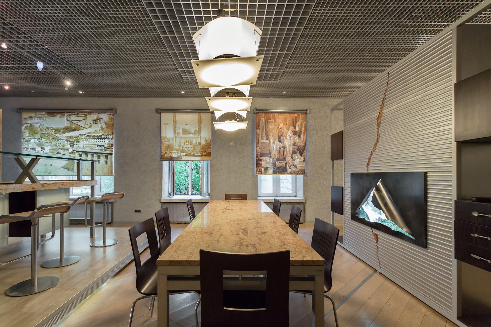 Современная квартира с одной спальней на Остоженке