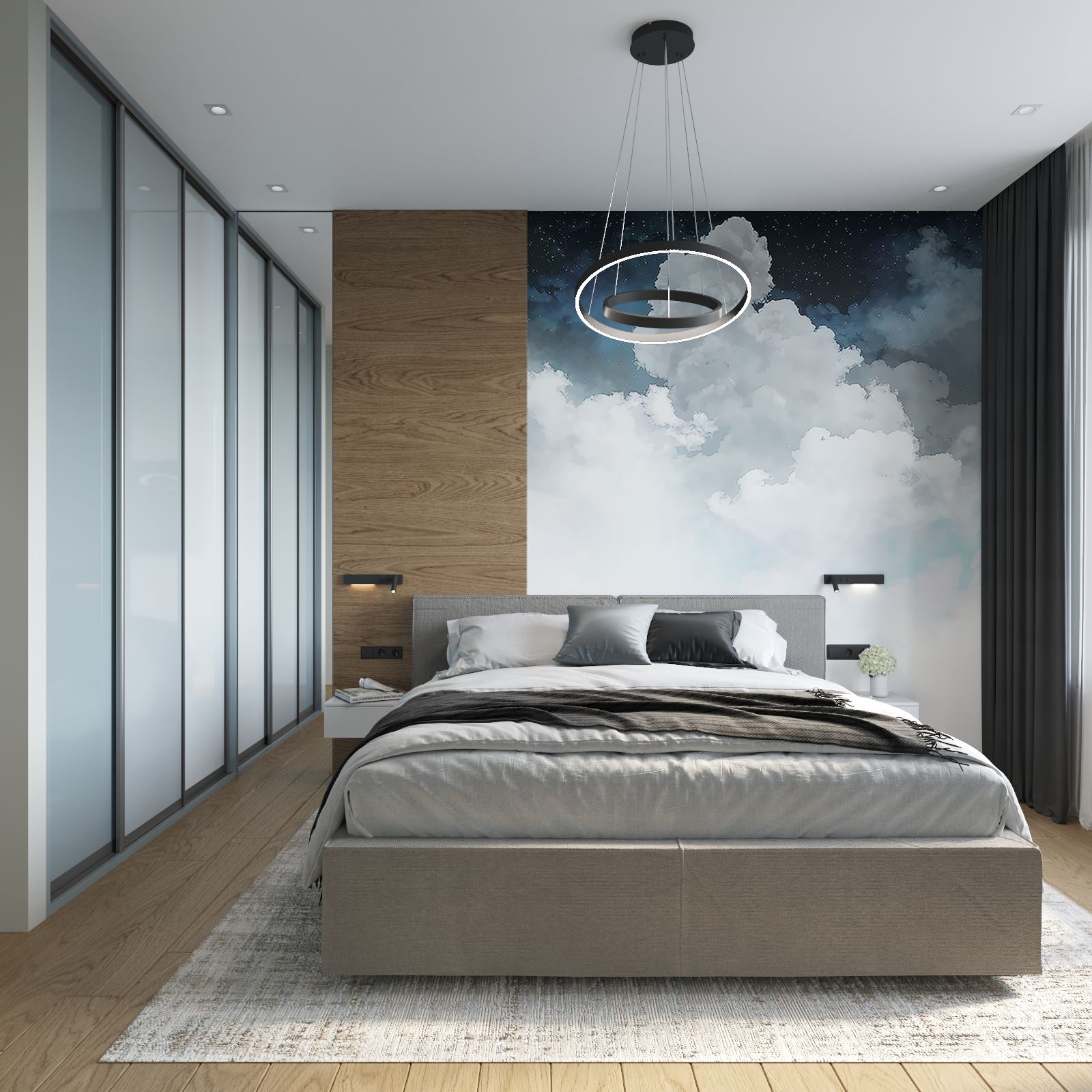 Спальня в современном стиле