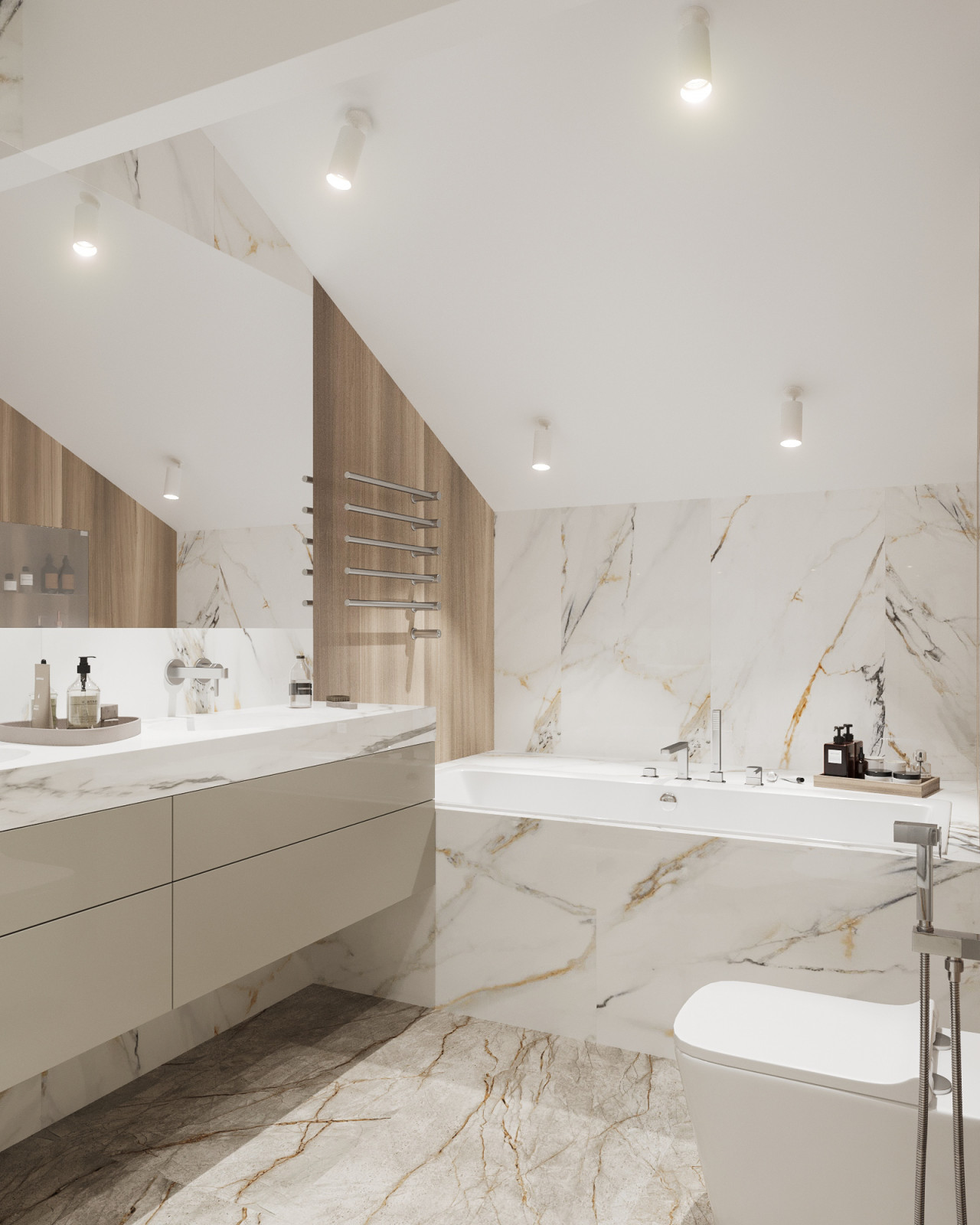 Дом 268м2. Ванная