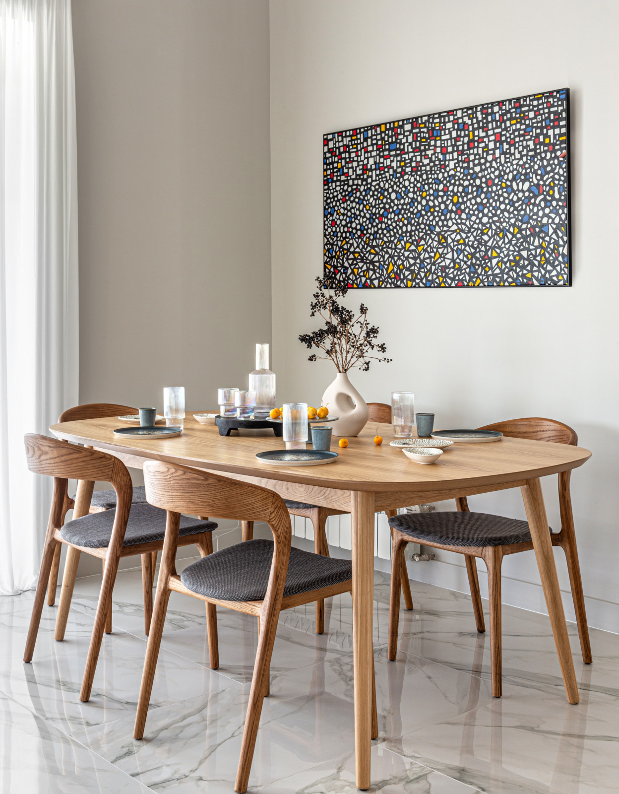 Загородный дом в оттенках моря и солнца