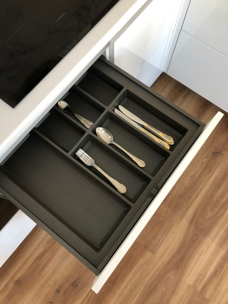 Кухня (АГТ белый глянец)