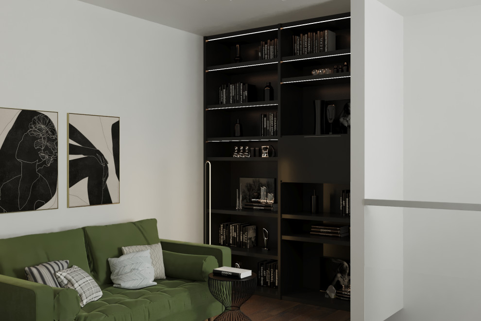 Двухуровневая квартира для молодой семьи