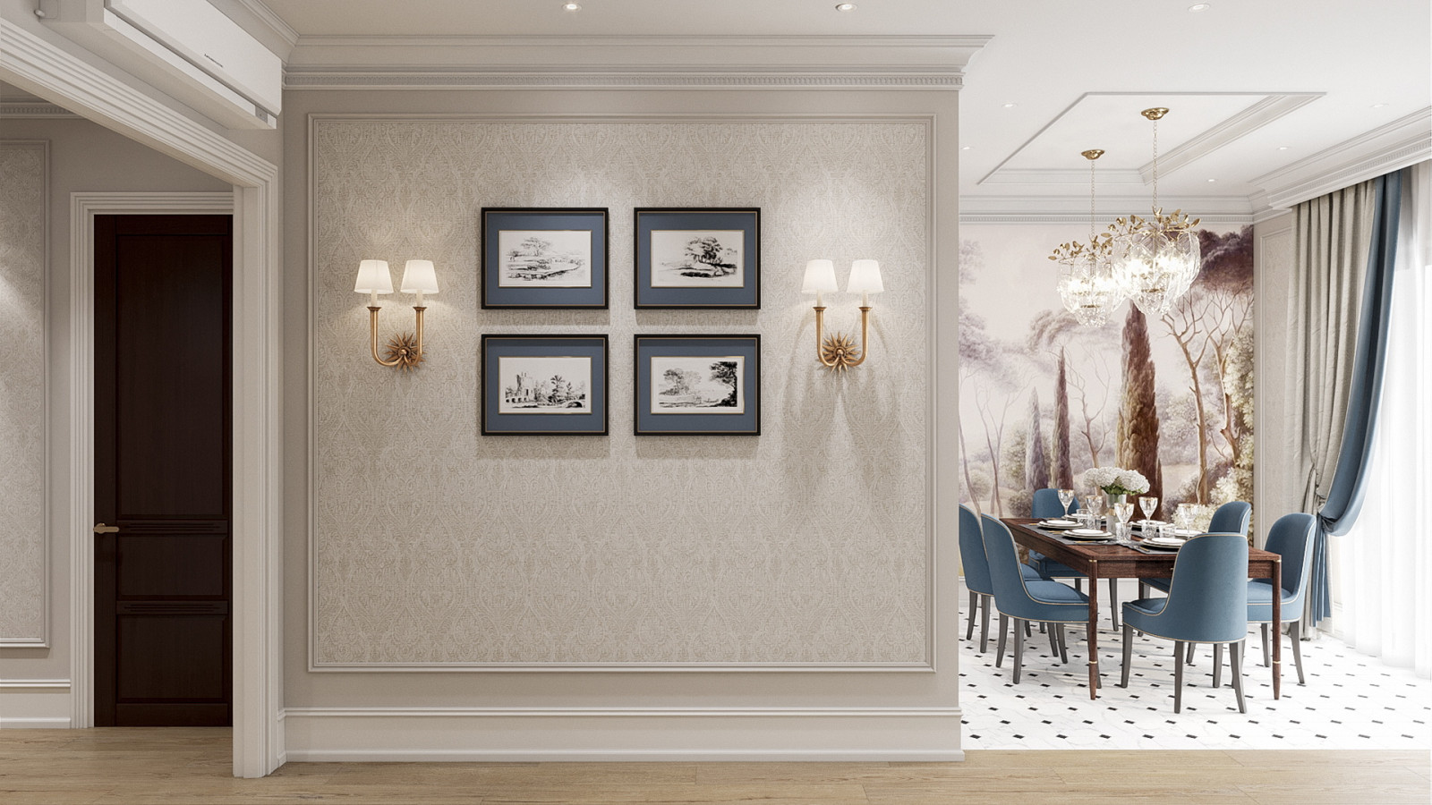 Обложка проекта: Апартаменты ЖК Садовые кварталы