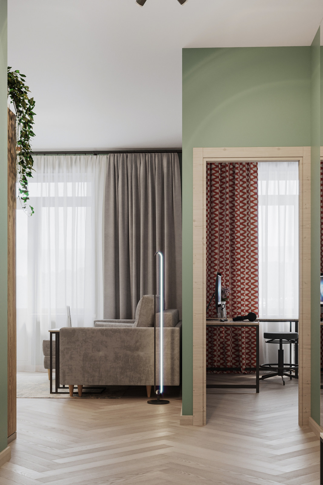 Обложка проекта: квартира для холостяка