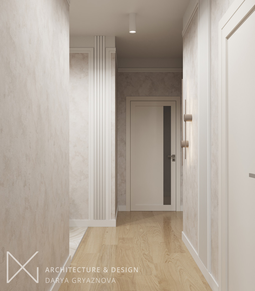 Монохромная городская квартира