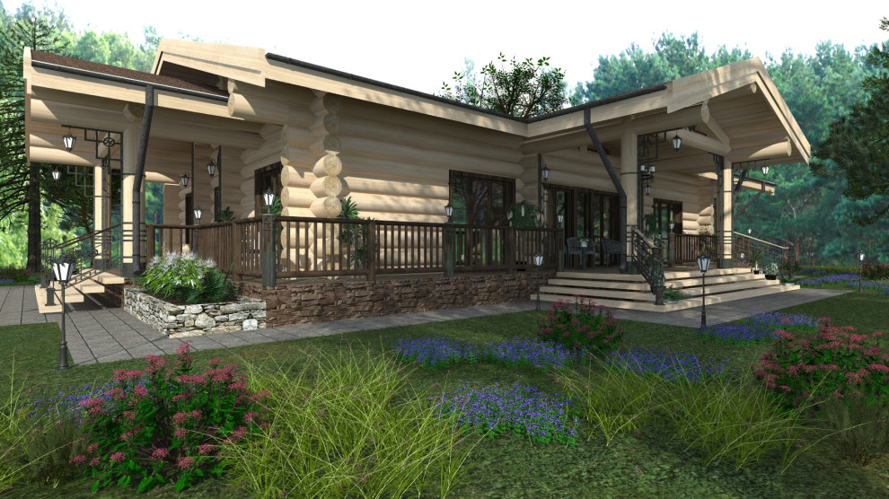 ДОМ В СОСНОВОМ ЛЕСУ