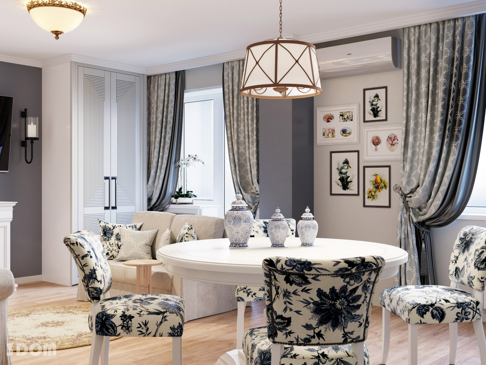 КВАРТИРА ЖК "ТВОЙ ДОМ" АКСАЙ 82кв.м | 3DOM