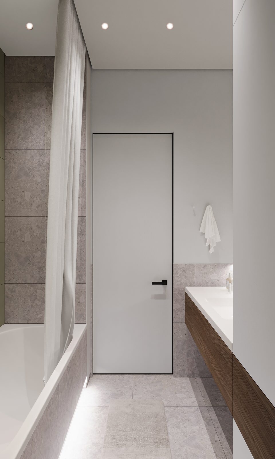 Дизайн интерьера квартиры в ЖК "Притяжение" на Выборгской набережной