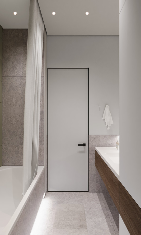 Дизайн интерьера квартиры в ЖК "Притяжение" на Выборгской набережной