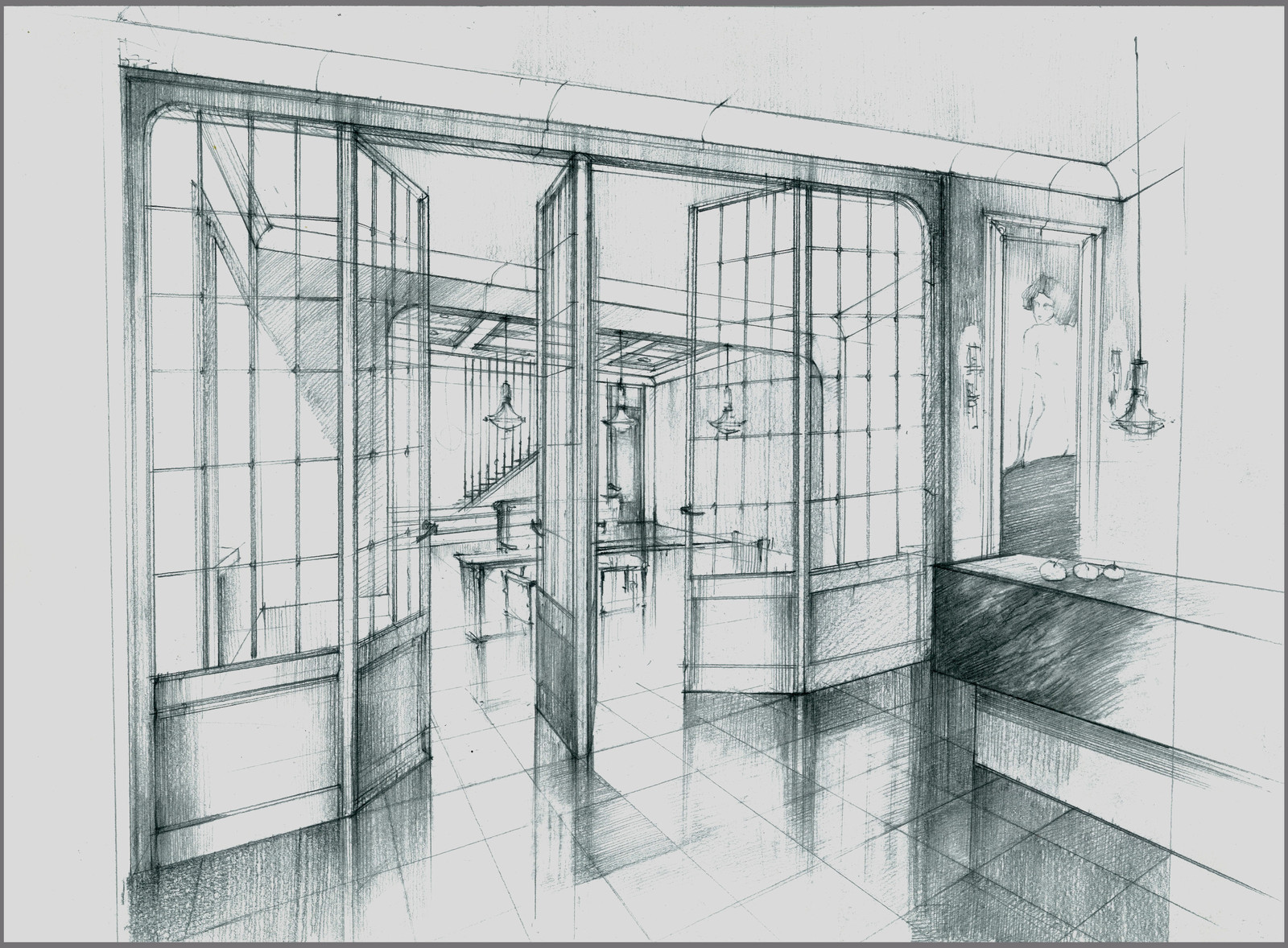 Обложка проекта: Квартира на Малой Бронной. Иллюстрации к собственному проекту.