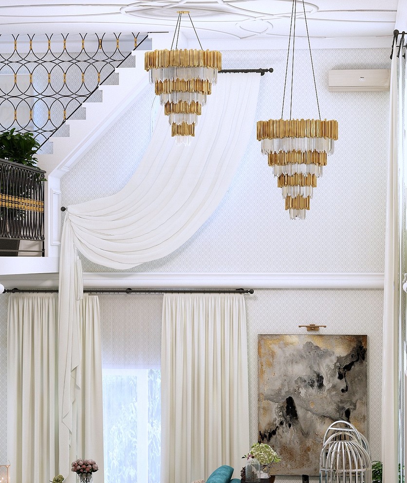 Гостиная в частном доме