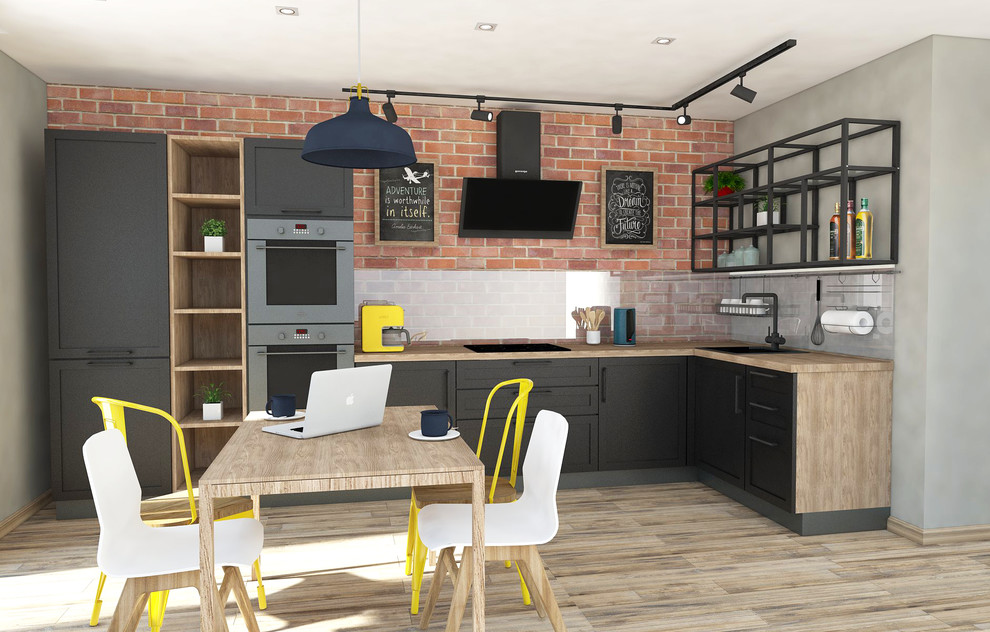 Обложка проекта: ЖК Аквамарин. Лофт. 1-ком квартира.