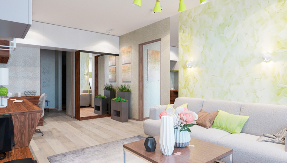 Трехкомнатная квартира серии П-3М, м. Академическая