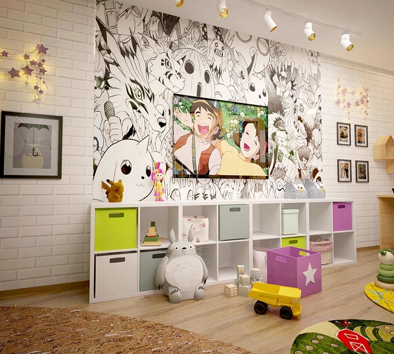 Квартира площадью 97,0 м2 в стиле "Эко"