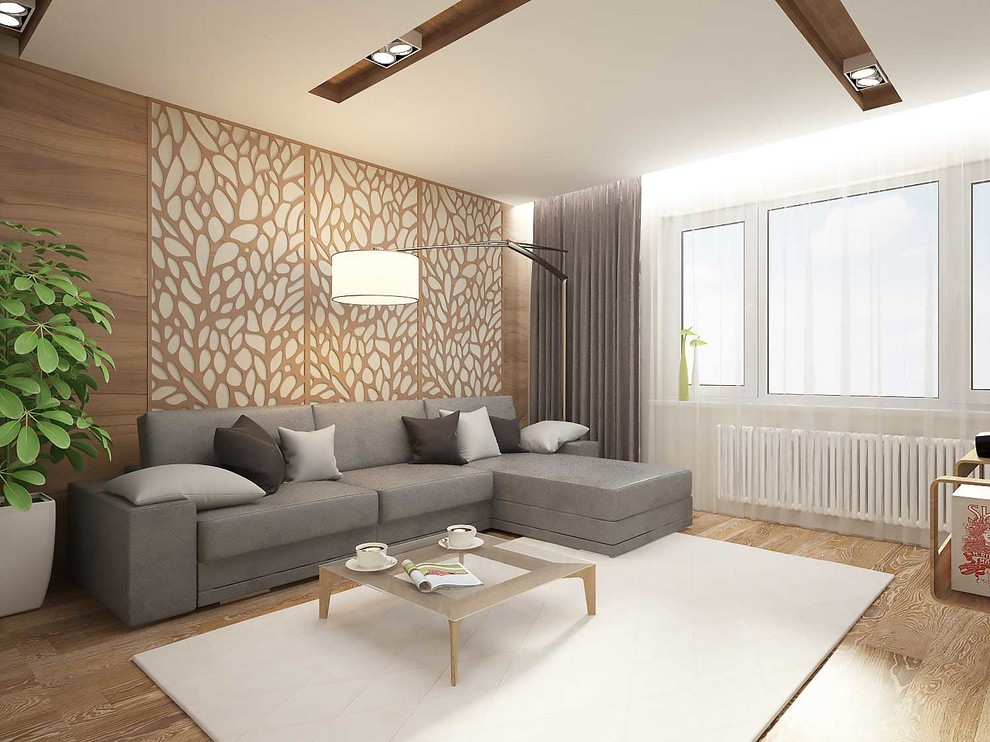 Проект двухуровневой квартиры. Площадь: 146 м2.