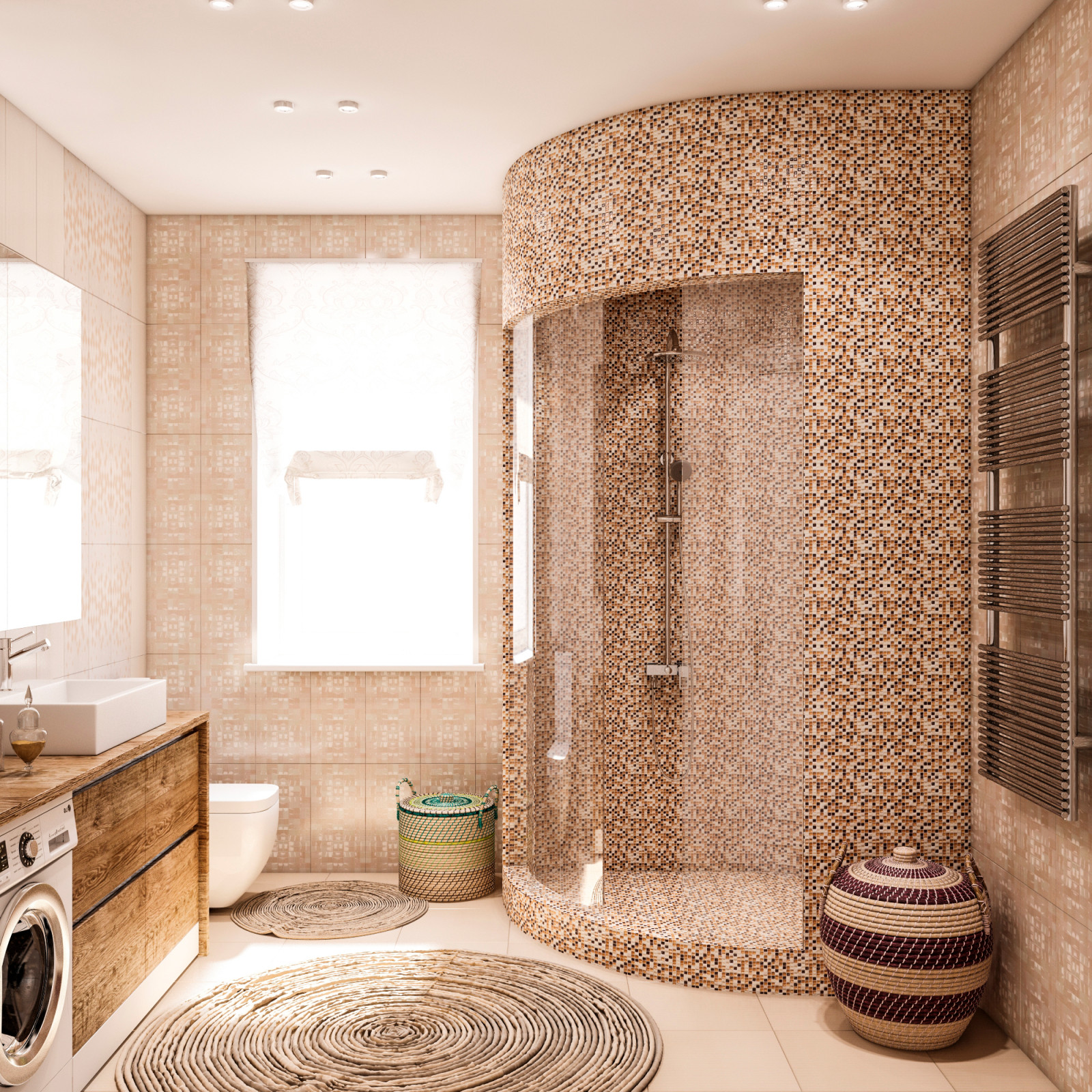 Интерьер частного дома в пос. Султан