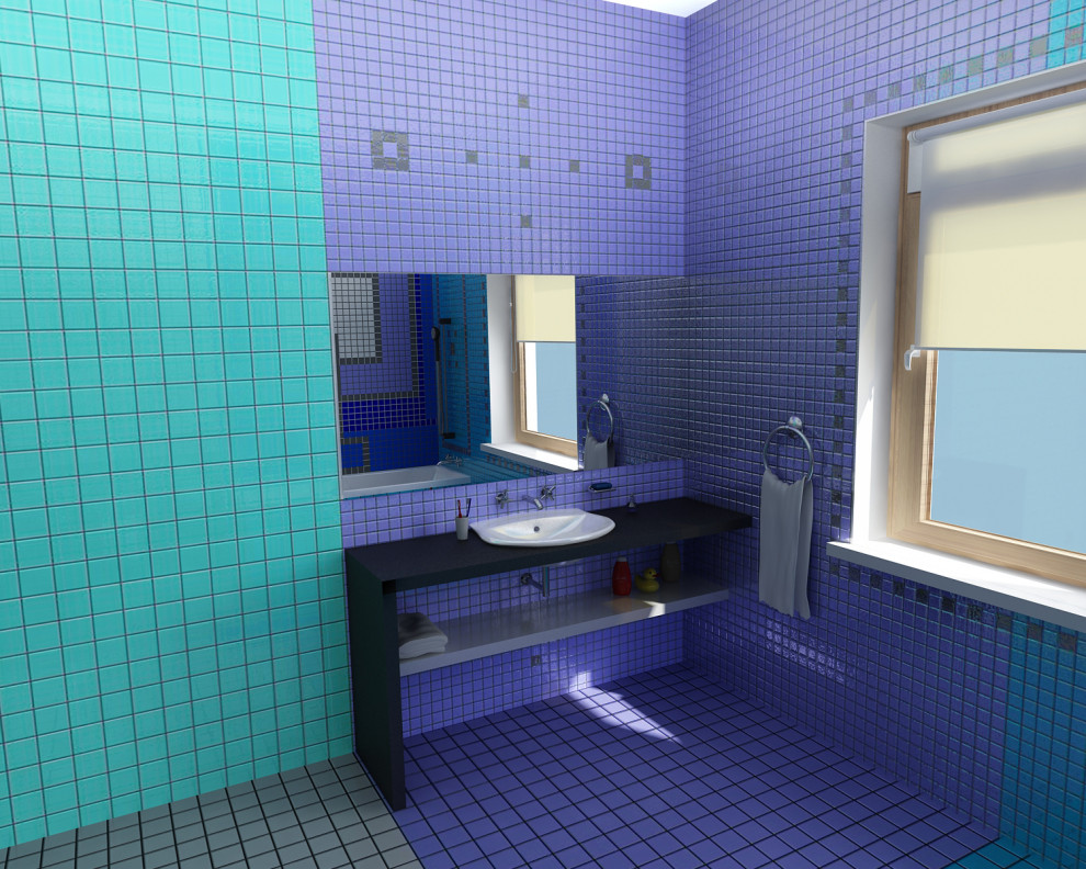 Обложка проекта: Дизайн ванной комнаты