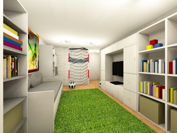 Обложка проекта: Детская для футболистов