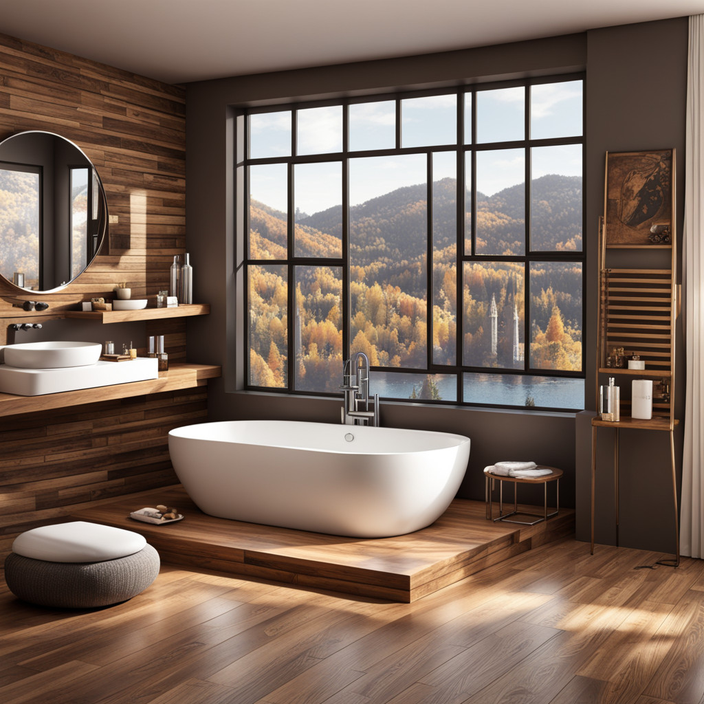 Ванная комната созданная ИИ