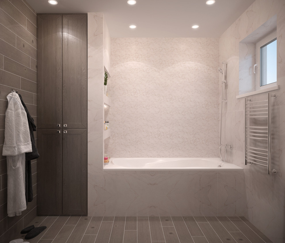 Обложка проекта: Дизайн ванной комнаты, ст.Динская