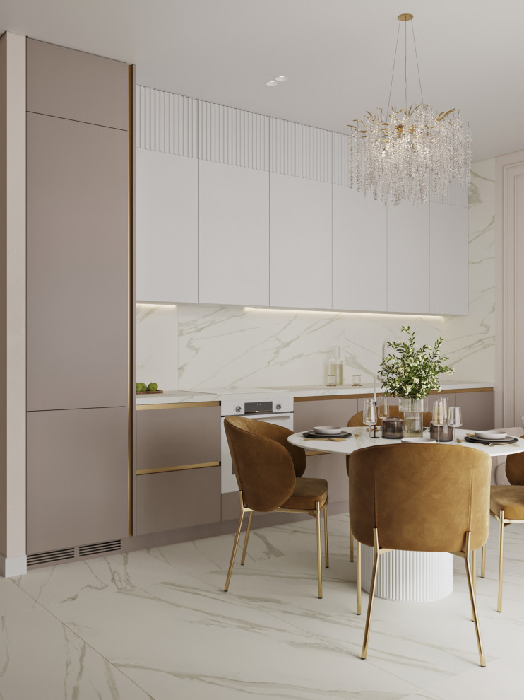 Дизайн-проект кухни-гостиной