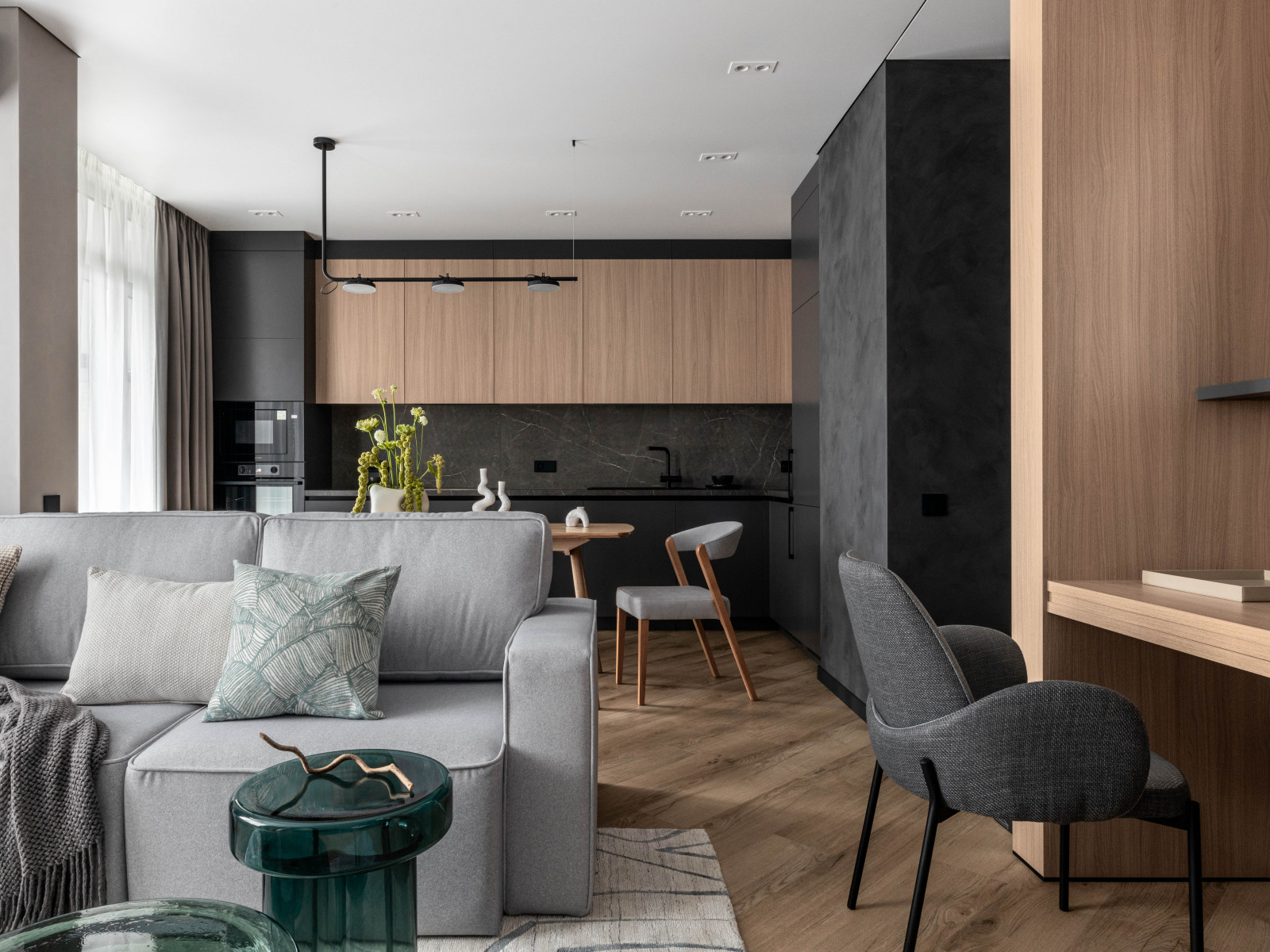 Обложка проекта: 34 Комплексное решение для квартиры в Уфе (ЖК «Успенский»)