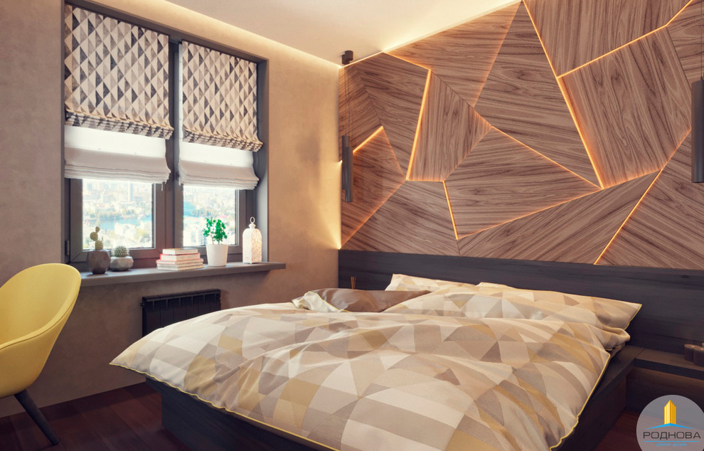 Дизайн-проект двухкомнатной квартиры 56 кв.м