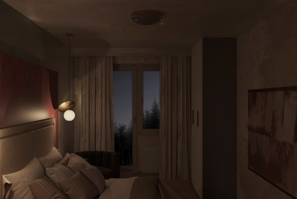 Оформление комнаты для девушки и её жениха