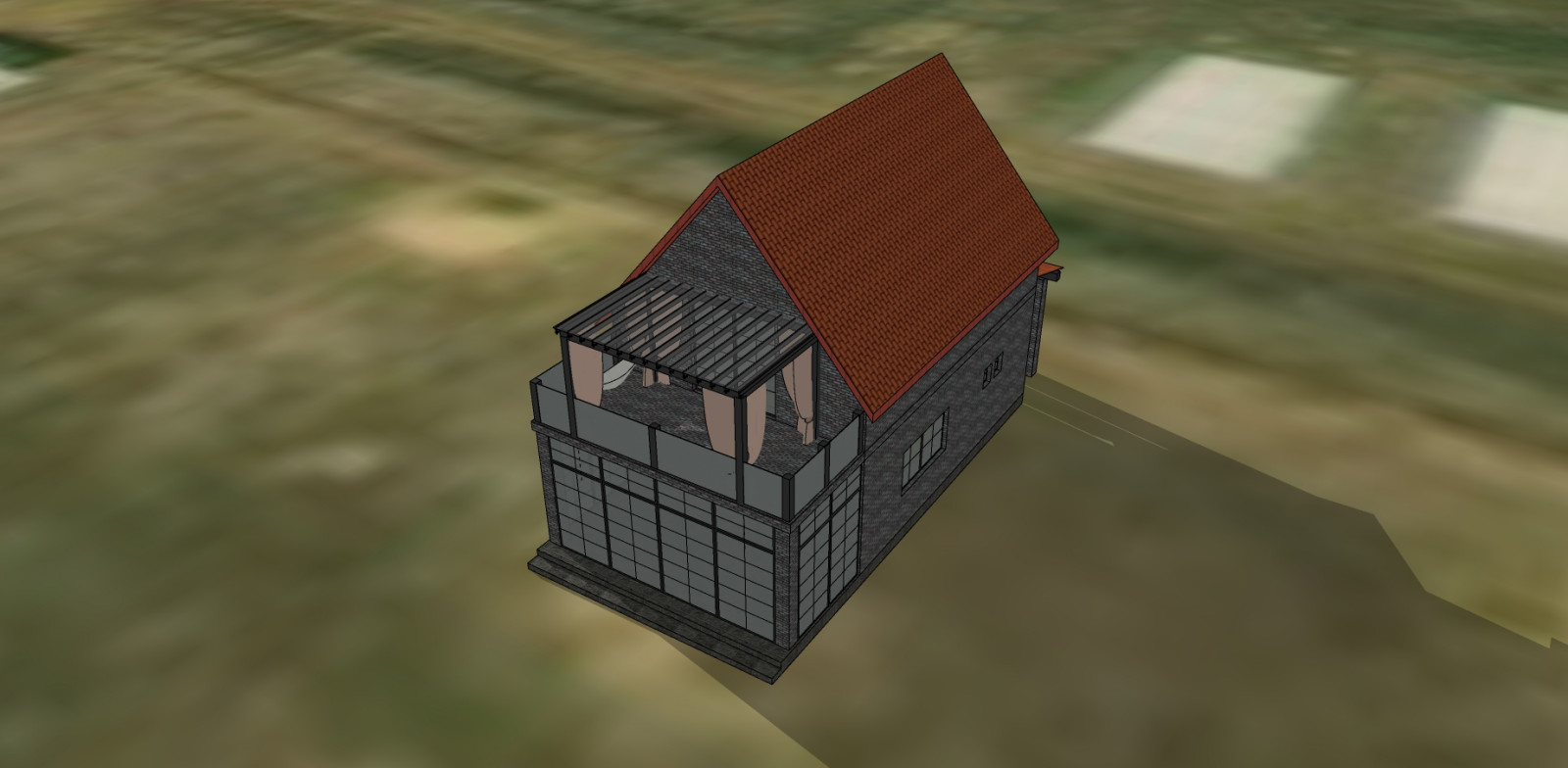 Разработка отделки и деталей типового проекта дома