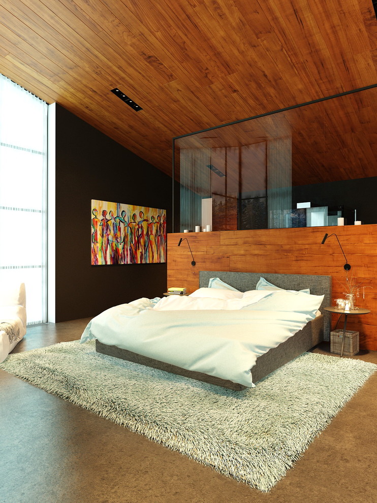 Спальня в загородном доме