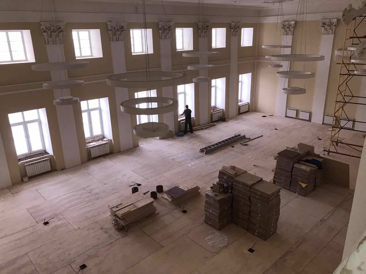 Актовый зал НГПУ