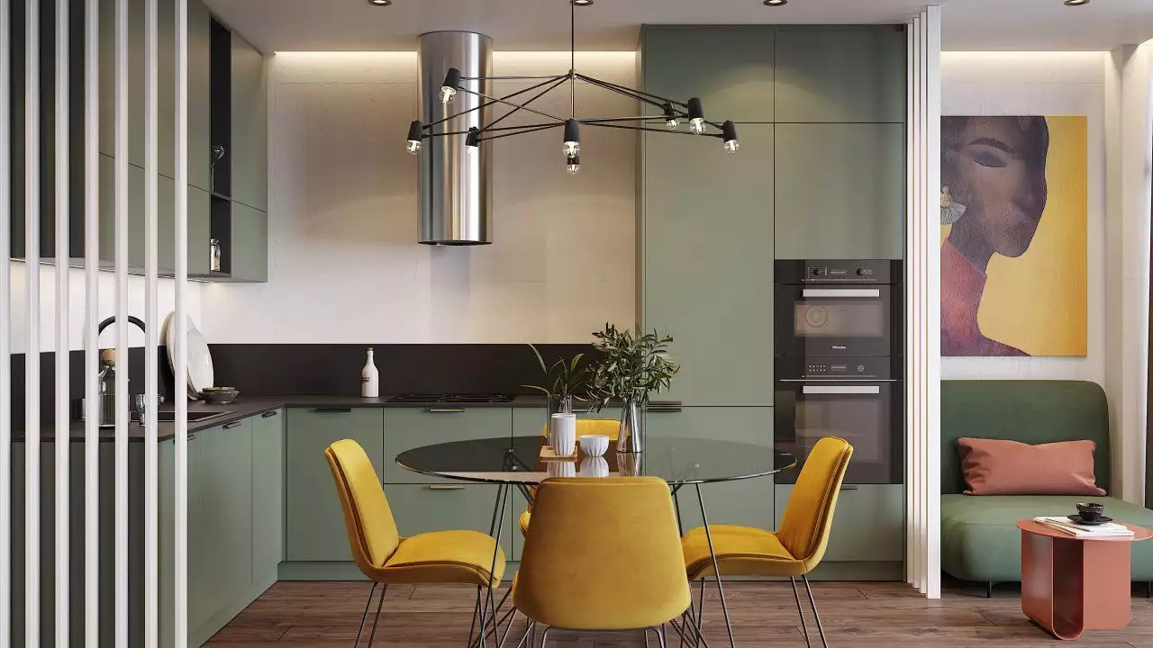 Организация кухонных зон;